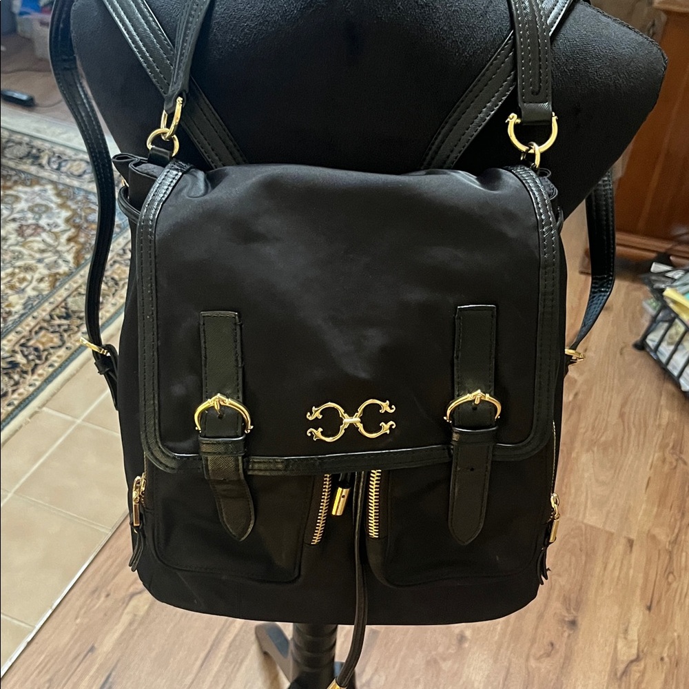 C Wonder nylon backpack bag, EUC